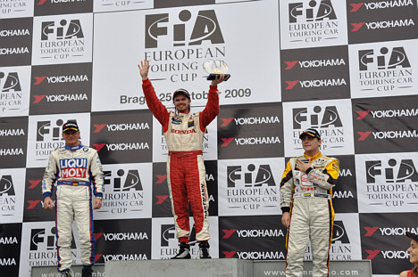 Sidste års vinder af ETCC: James Thompson